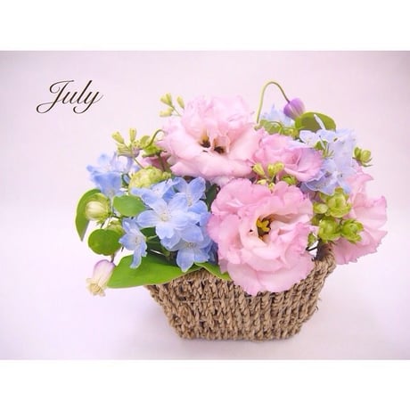 7月のMonthly flower gift♡