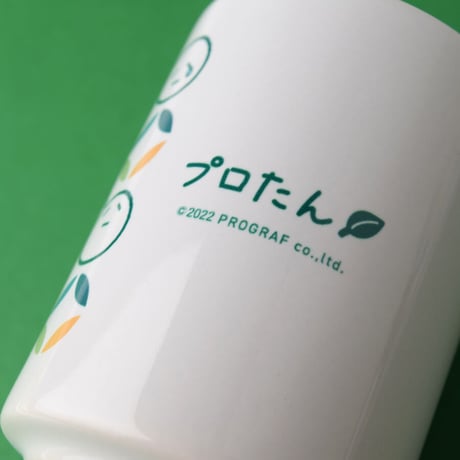 湯のみ　プロたん×和柄