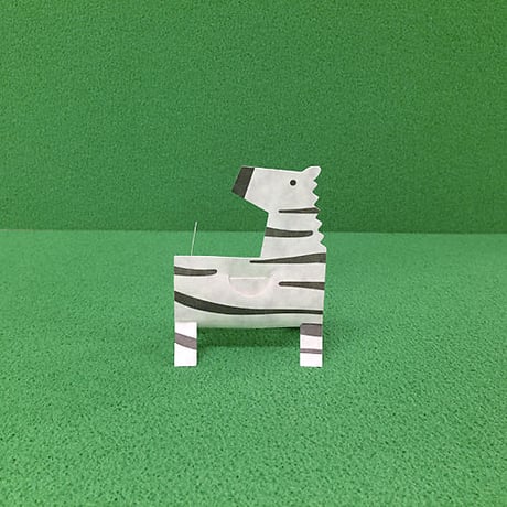 メモマル　しまうま