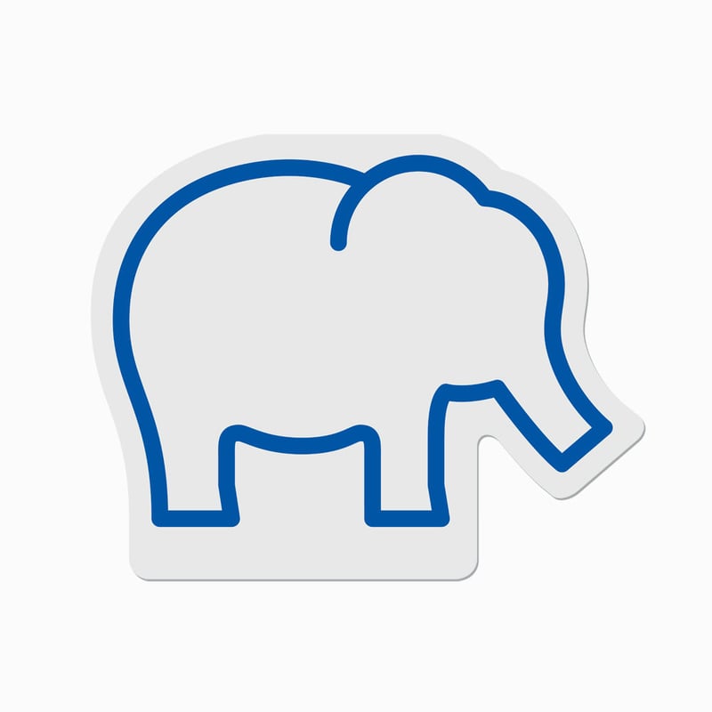 アニマルインデックスシール ゾウ | PROGRAF ONLINE-SHOP