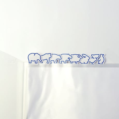 アニマルインデックスシール　カバ