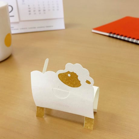 メモマル　ひつじ