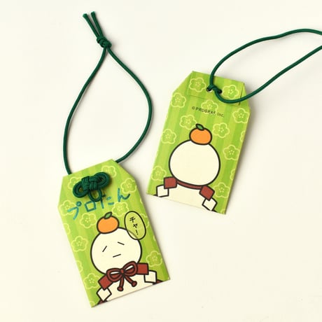 プロたん茶紙お守り型サシェ