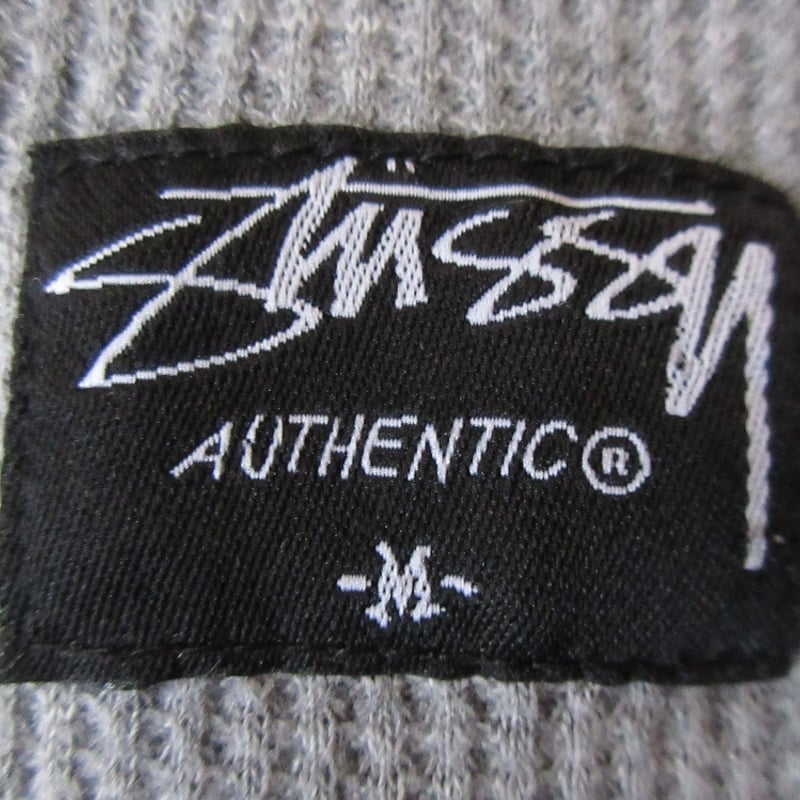 STUSSY チェック柄 コットン ヘビーネル 裏サーマル フルジップ