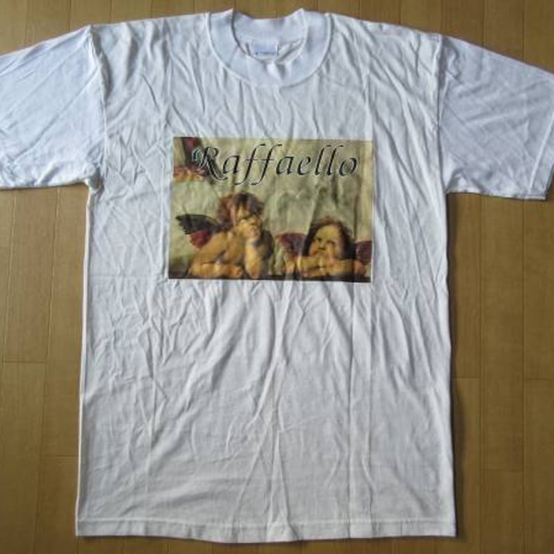 90's ラファエロ サンティ システィーナの聖母 Tシャツ M Raffaello