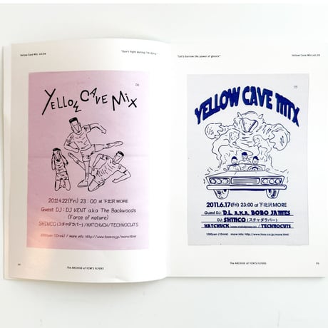 "The ARCHIVE of YCM'S FLYERS" Book (Extended version)