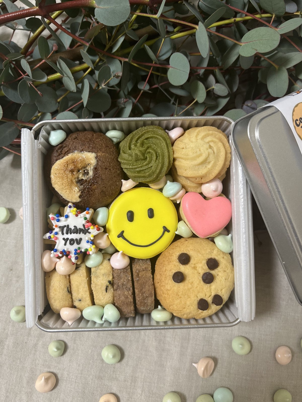 thank you クッキー缶 3/10発送 | Cookie Mafia