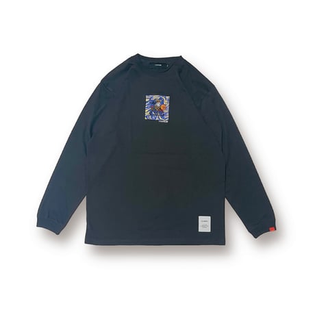 PLAYING CARD EMBROIDERY L/S TEE SHIRTS
