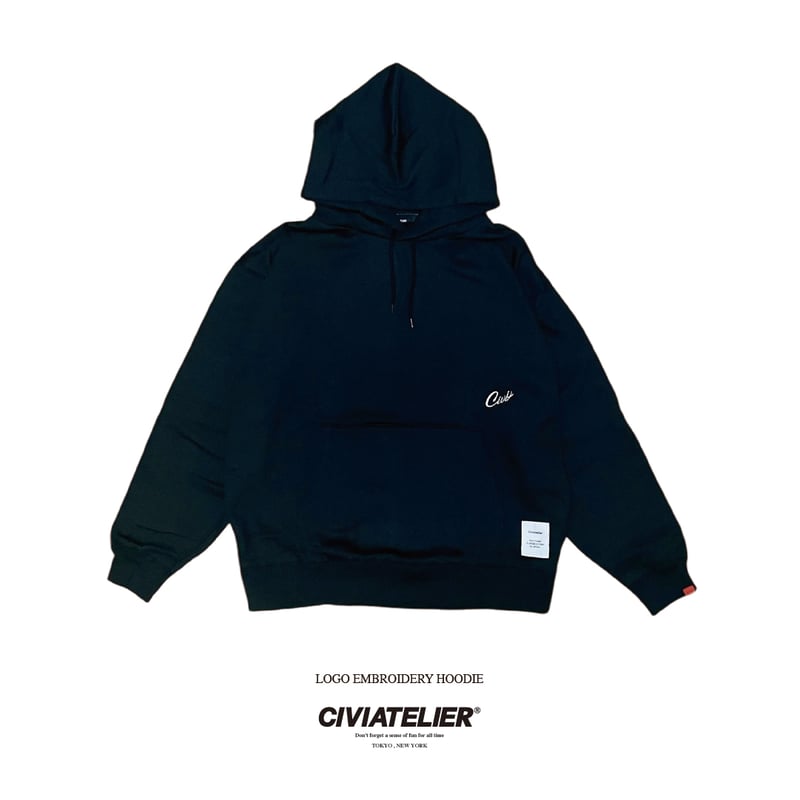 CIVIATELIER 刺繍 HOODIE | CIVIATELIER 