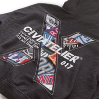 【No:017 BLACK XL】10TH ANNIVERSARY CHOICE IS YOURS NBA REMAKE HOODIE