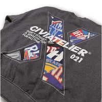 【No:21 BLACK L】10TH ANNIVERSARY CHOICE IS YOURS NBA REMAKE CREWNECK