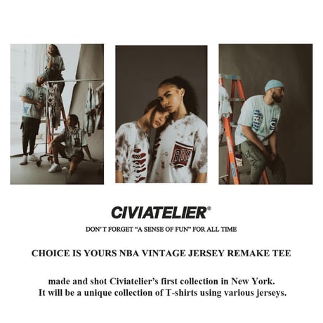 【OTHER No.19 SIZE : XXL 】Choice is yours NBA Vintage Jersey Remake Tee (MADE IN NY)
