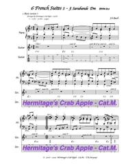 French Suites 1-3　< Basic version >