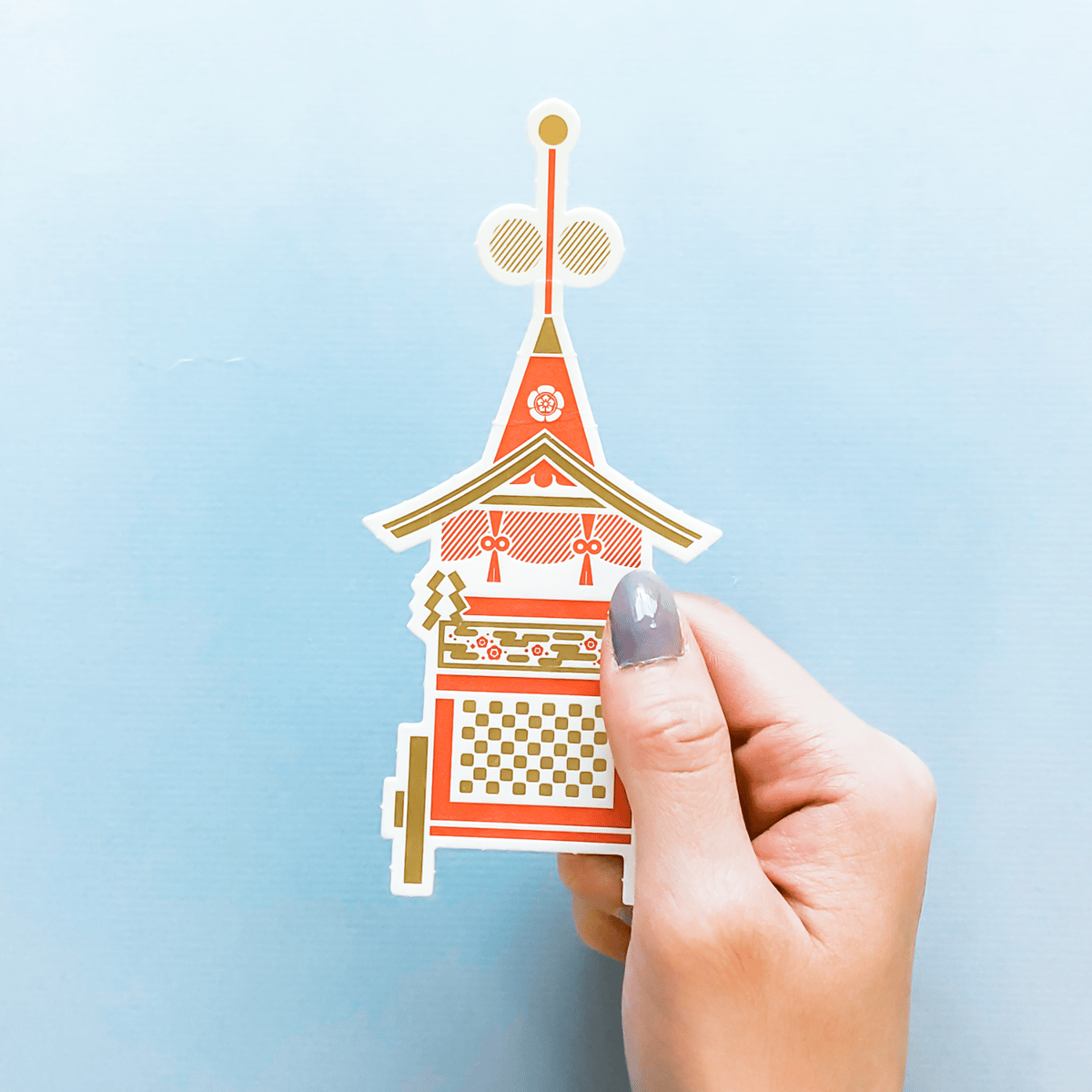 祇園祭 長刀鉾 香合 河口晃永 作 共箱 栞 茶道具 新品 未使用 保管品 です 祇園祭 長刀鉾 香合 河口晃永 作 共箱 栞 茶道具 新品 未使用
