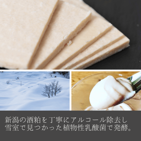 【単品】 酒かすのやさしいジェラート