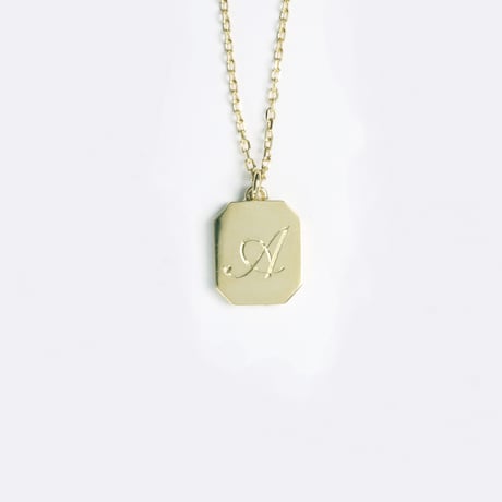 Luck Square Necklace K18