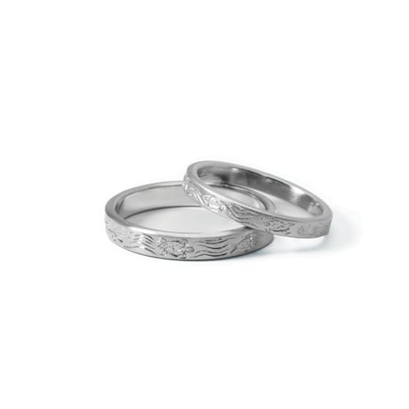 Okinawa Bridal Ring Choose your motif