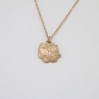Kafuu Garden Necklace "Lotus" Diamond K10