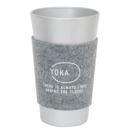 ALUMINUM TUMBLER 1PINT スリーブ付き