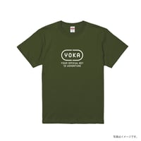 YOKA プリントTシャツ＜シティグリーン＞