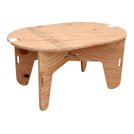 OVAL TABLE  無塗装