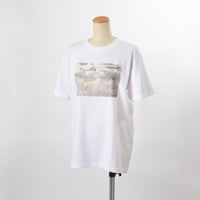 しろくまプリントTシャツ（横向き）