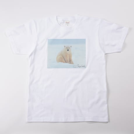 しろくまプリントTシャツ（2026表紙）