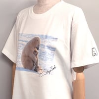 しろくまプリントTシャツ