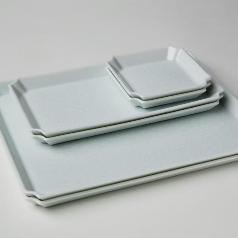 青海波角皿(大) | Yummy Life Design Store 青海波角皿(大) | Yummy Life Design Store