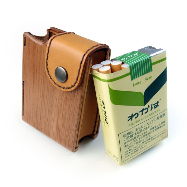 木&革製タバコケースわかば専用 | LIFE