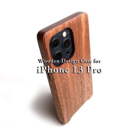 iPhone 13 pro 専用 木製 特注 ケース