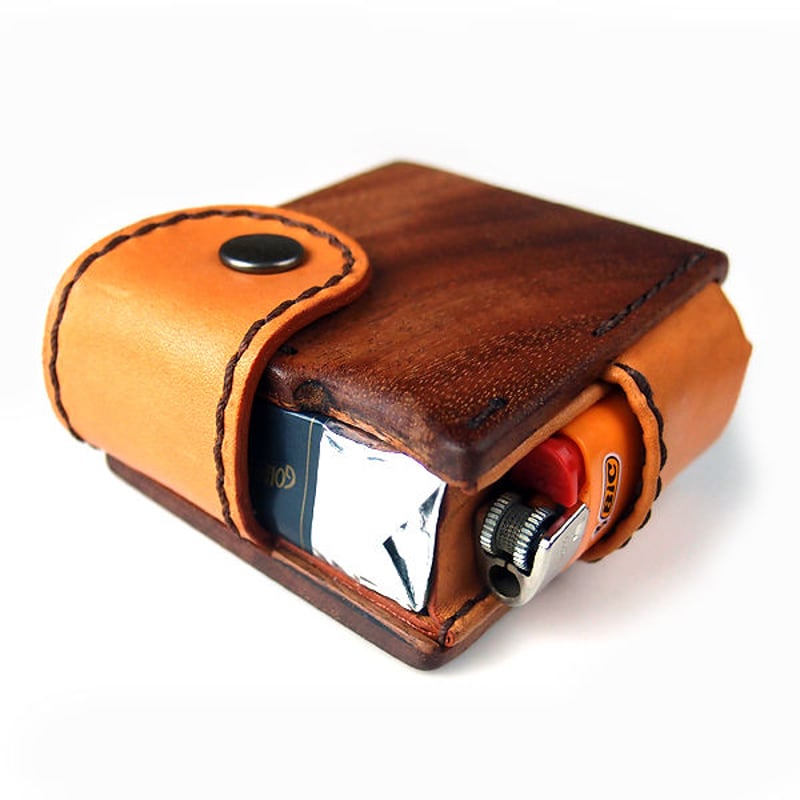 for Cigarettes Soft Short Package/木製タバコケースソフトショ