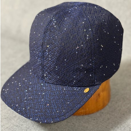 【受注生産】キャップ【ミチカケ】／color：midnight／サイズオーダー可能
