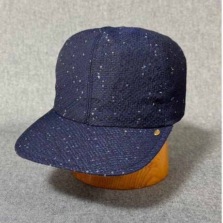 【受注生産】キャップ【ミチカケ】／color：midnight／サイズオーダー可能