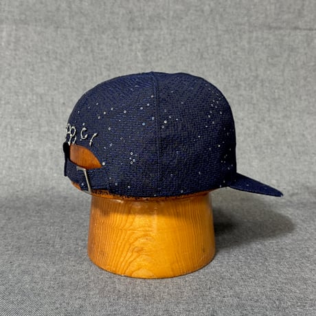 【受注生産】キャップ【ミチカケ】／color：midnight／サイズオーダー可能
