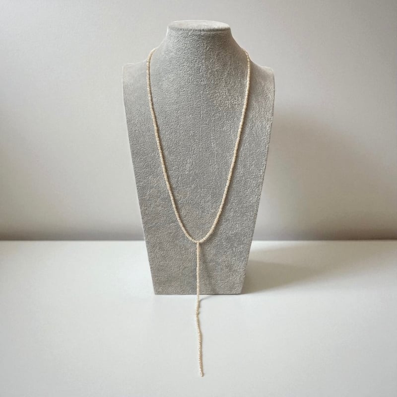Holiday collection/ Bow Tie Long Necklace | C.A