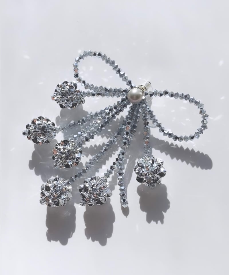 bon bon ribbon ピアス・イヤリング/片耳 | C.A.D. Tokyo offi bon bon ribbon ピアス・イヤリング/片耳 | C.A.D. Tokyo offi