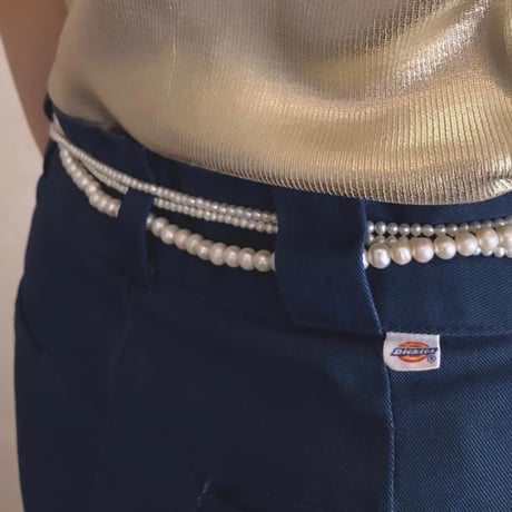 ロングパールネックレス/140cm