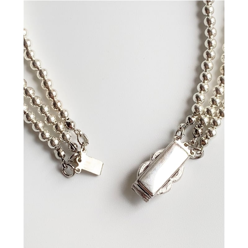 1点もの商品〉Triple Strand Necklace #17 | C.A.D. Tok