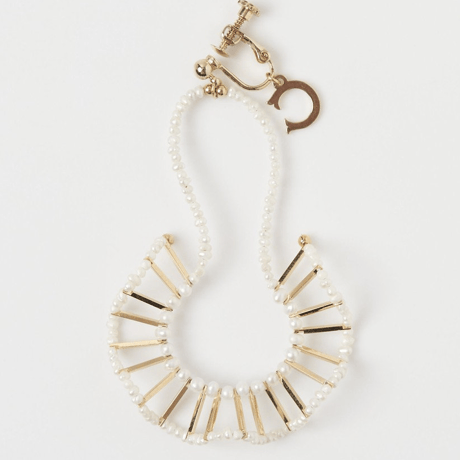 フリル ネックレスピアス・イヤリング/ ロングタイプ