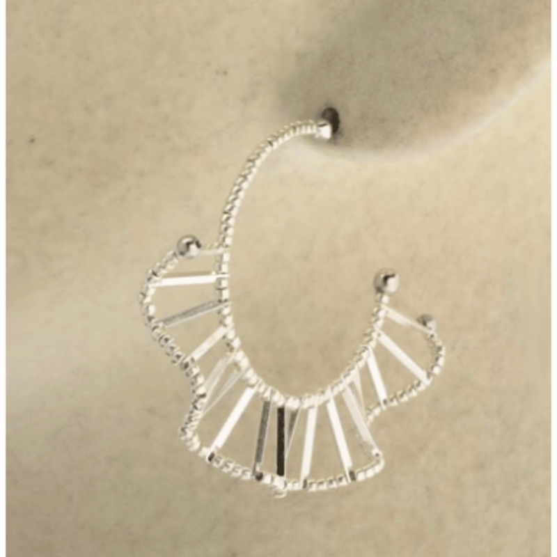 フリルビーズピアス / プチスティック | C.A.D. Tokyo online store