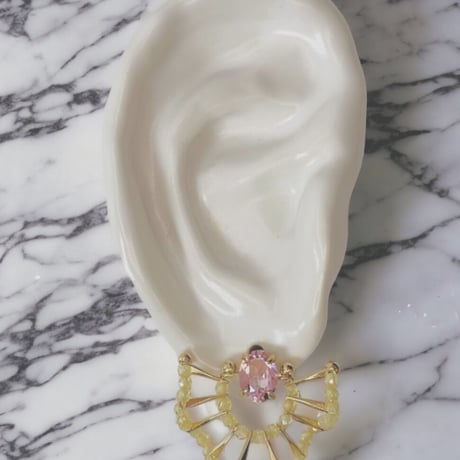 フリルピアス/bijou