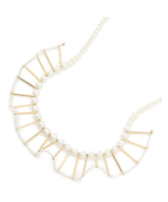 フリルパールネックレス / ショートスティック | C.A.D. Tokyo online