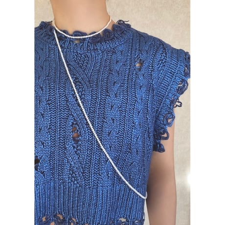 ロングパールネックレス/140cm