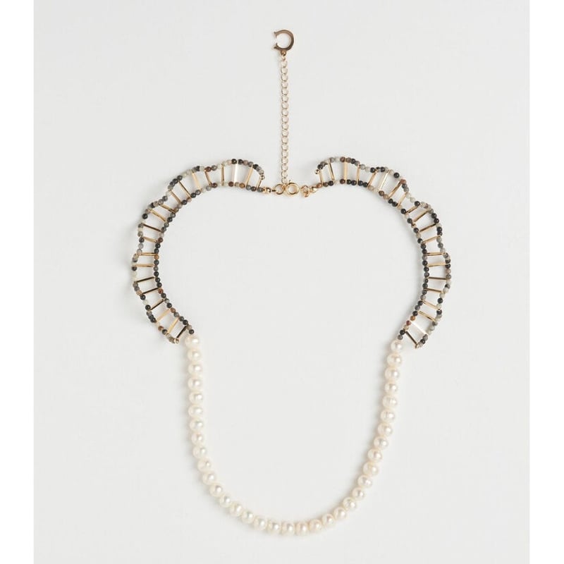 バックフリルネックレス / 天然石 | C.A.D. Tokyo online store