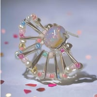 フリルピアス/bijou/vintage