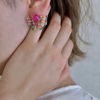 フリルピアス/bijou
