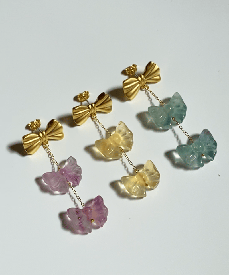 swing ribbon ピアス | C.A.D. Tokyo official online swing ribbon ピアス | C.A.D. Tokyo official online