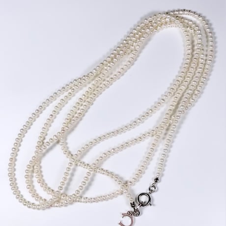 ロングパールネックレス/140cm