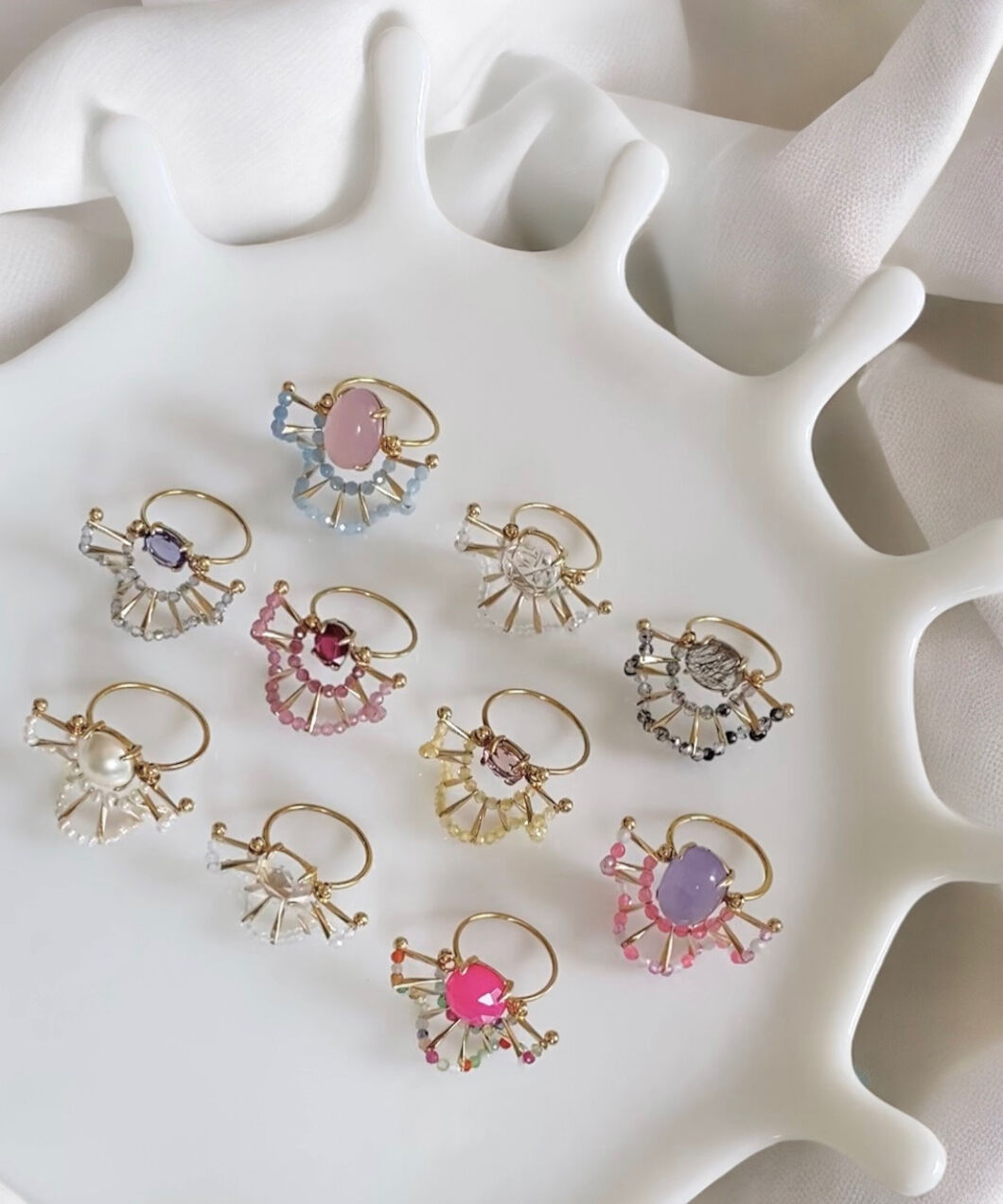 グルーデコ♡フリルリング グルーデコ♡フリルリング